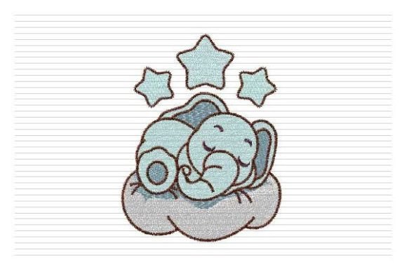 Baby Elephant on Cloud Embroidery Review