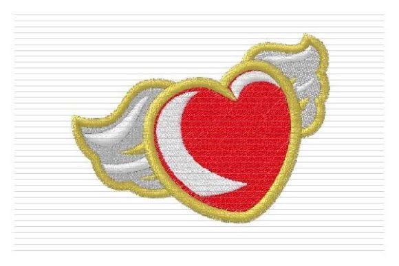 Heart with Wings Embroidery: A Designer’s Review