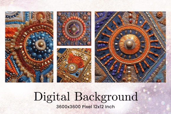 Indian Embroidery Fabric Background Review