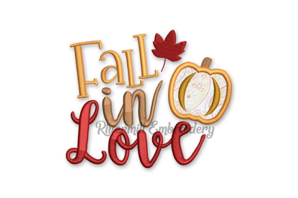 Review: Applique Fall in Love Embroidery Design