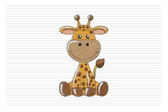 Review: Baby Giraffe Embroidery for Holiday Sales