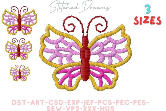 Review: Butterfly Motif Embroidery Design for Makers