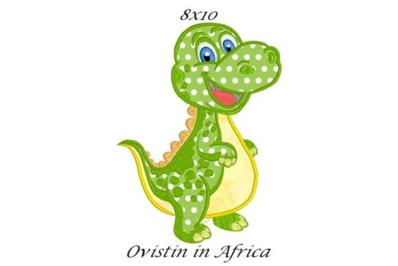 Review: Dino Applique Embroidery for Business Merch
