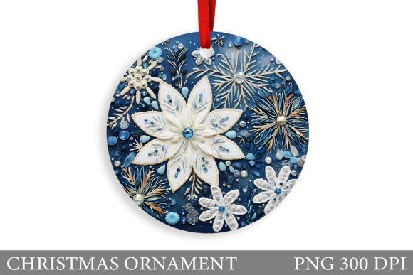 Review: Embroidery Snowflakes Christmas Ornament Design