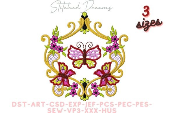 Review: Enchanting Butterfly Blooms Embroidery