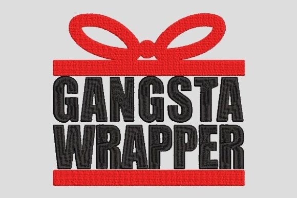 Review: Gangsta Wrapper Christmas Gift Embroidery Design