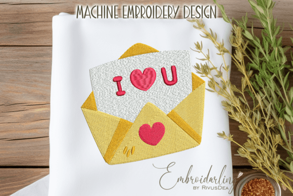 Review: Valentine s Day Love Letter Embroidery