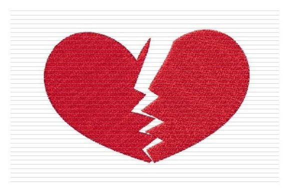 Reviewing Broken Heart Embroidery for Boutique Sweatshirts