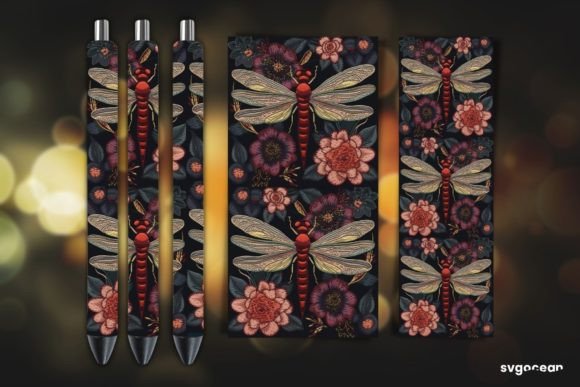 Reviewing Embroidery Dragonfly Pen Sublimation