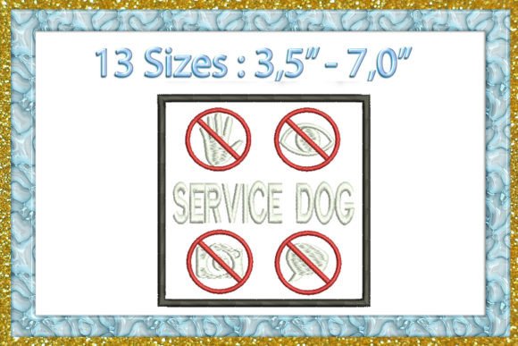 Reviewing Service Dog Label Machine Embroidery for Real Projects