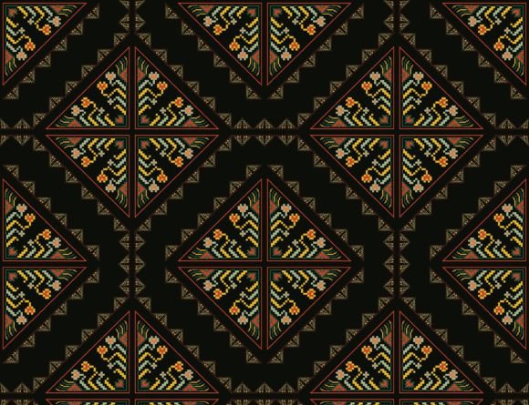 Reviewing the Geometric Floral Embroidery Pattern for Real Projects