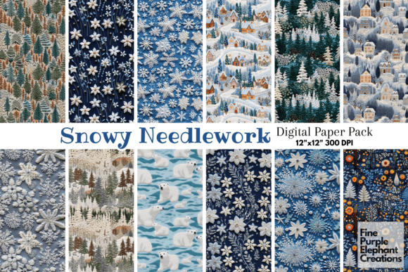 Reviewing Winter Snow Embroidery Christmas Holida