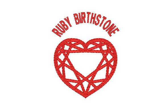 Ruby Birthstone Faceted Heart: A Designer’s Review